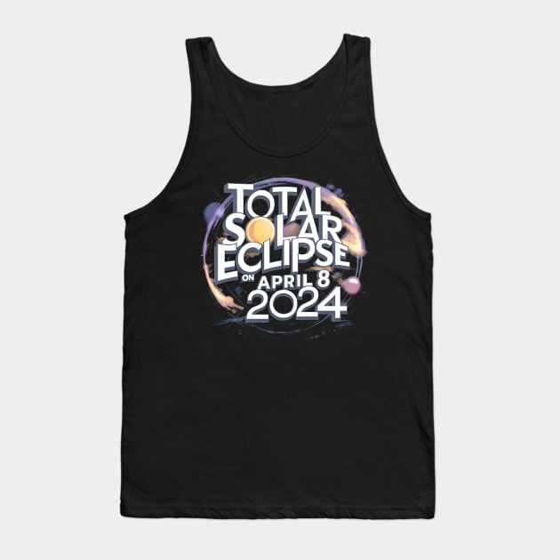 total solar eclipse 2D Tank Top by CreationArt8